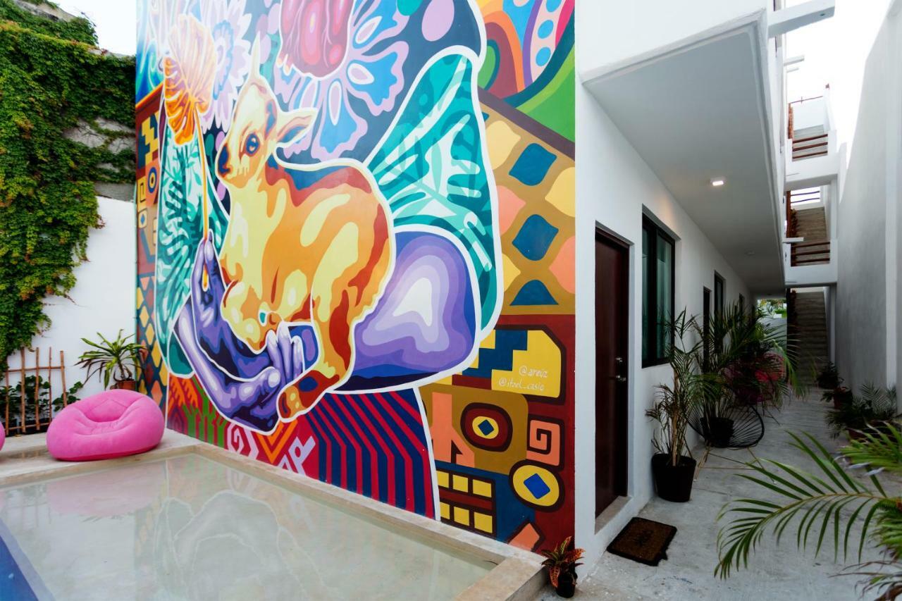 Dewl Estudios & Residences : The Kahlo Playa del Carmen Eksteriør bilde